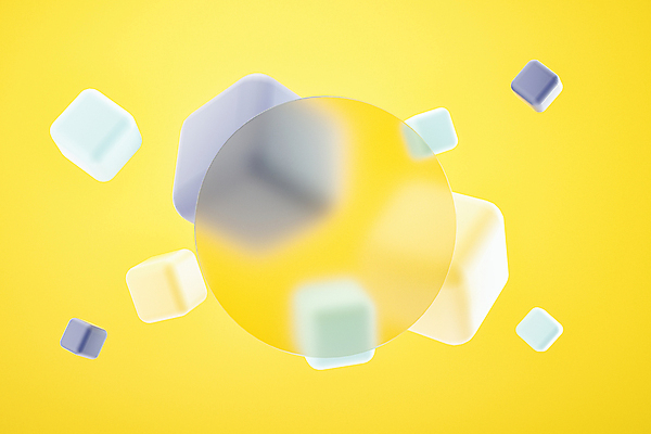 도형 PSD 편집 편집이미지 백그라운드 유리 프레임 사람없음 노란색 3D 공백 원형 디지털합성 육면체 카피스페이스 편집소스 글래스모피즘 편집3D 디자인 컬러 재질 파일형식