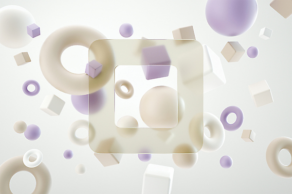 도형 PSD 편집 편집이미지 백그라운드 유리 프레임 사람없음 3D 사각형 공백 회색 원형 디지털합성 육면체 연보라색 편집소스 글래스모피즘 편집3D 디자인 컬러 재질 보라색 파일형식