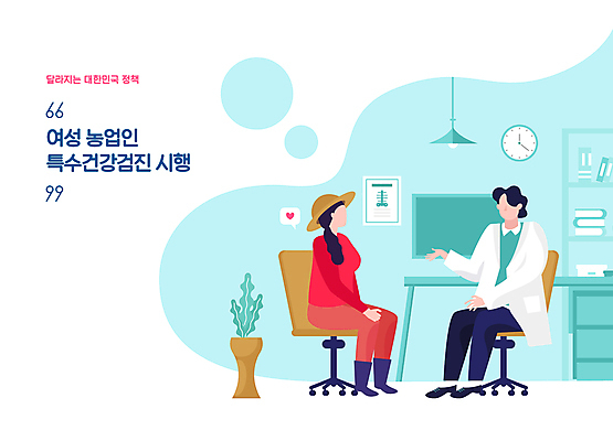 전신 식물 모자 여자 남자 화분 하늘색 말풍선 의자 일러스트 병원 앉기 성인 두명 손들기 진료 의사 하트 농부 건강검진 정부정책 성인만 국내일러스트 AI파일 모양 직업 잡화 가구 의학 모션 사람 파란색 의료진 검사_조사 정책 파일형식 벡터