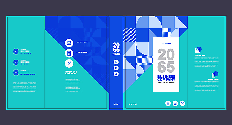 템플릿 표지디자인 북디자인 출판디자인 표지 내지 리플렛 북커버 비즈니스 팜플렛 사람없음 파란색 심플 기하학 민트색 이미지템플릿 AI파일 컬러 무늬 파일형식 벡터