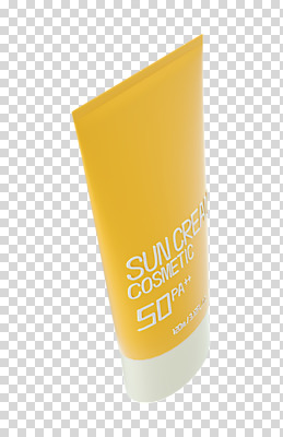 편집 편집이미지 누끼 사람없음 노란색 3D소스 3D 화장품 선크림 디지털합성 오브젝트 PNG 튜브용기 편집소스 컬러 뷰티 용기_그릇 파일형식