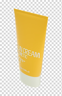 편집 편집이미지 누끼 사람없음 노란색 3D소스 3D 화장품 선크림 디지털합성 오브젝트 PNG 튜브용기 편집소스 컬러 뷰티 용기_그릇 파일형식