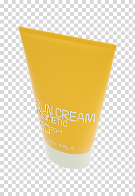 편집 편집이미지 누끼 사람없음 노란색 3D소스 3D 화장품 선크림 디지털합성 오브젝트 PNG 튜브용기 편집소스 컬러 뷰티 용기_그릇 파일형식