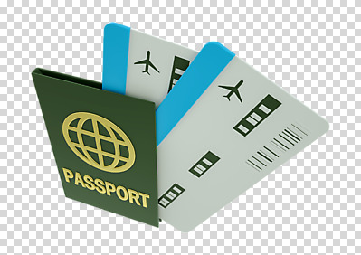 편집 편집이미지 여행 누끼 사람없음 3D소스 3D 항공권 디지털합성 오브젝트 여권 PNG 두장 편집소스 2 티켓 파일형식