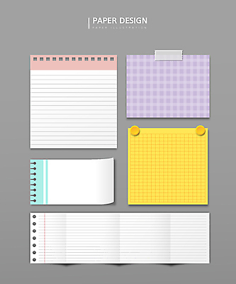 디자인 종이 일러스트 프레임 사람없음 줄무늬 다양 메모지 체크무늬 테이프 스프링노트 자석 스프링수첩 국내일러스트 AI파일 다수 무늬 문구용품 다이어리 사무용품 공책 파일형식 벡터