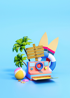 PSD 편집 편집이미지 불가사리 사람없음 여름 파란색 야자수 3D소스 3D 카메라 표지판 보드 비치볼 디지털합성 폴라로이드 폴라로이드사진 튜브 편집소스 편집3D 나무 계절 스포츠 컬러 공 극피동물 바캉스용품 알림판 전자제품 파일형식