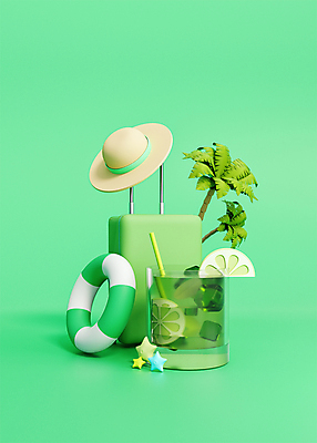 PSD 편집 편집이미지 모자 여행 불가사리 사람없음 초록색 여름 여름휴가 바캉스 야자수 3D소스 3D 캐리어 얼음 디지털합성 라임 튜브 모히토 편집소스 편집3D 자연요소 나무 잡화 계절 컬러 과일 휴가 극피동물 여행가방 칵테일 파일형식 여름_계절