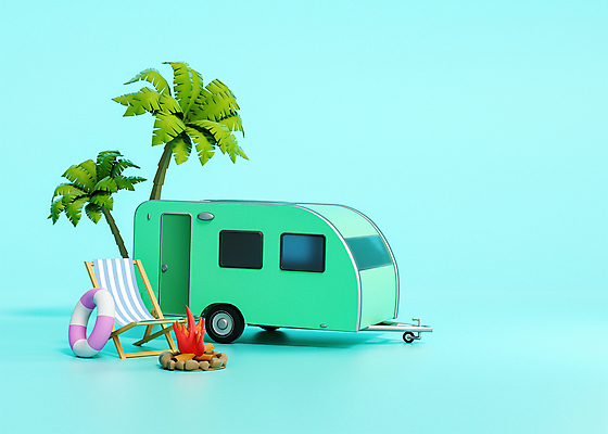 PSD 편집 편집이미지 사람없음 여름 파란색 여름휴가 바캉스 야자수 3D소스 3D 캠핑 모닥불 디지털합성 선베드 튜브 캠핑카 캠핑트레일러 편집소스 편집3D 나무 계절 컬러 의자 자동차 불 레저 휴가 트레일러 파일형식 여름_계절