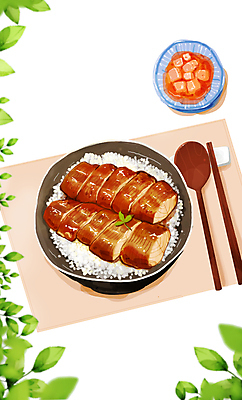 PSD 일러스트 나뭇잎 사람없음 식탁보 풀 깍두기 장어 종지 보양식 나무숟가락 나무젓가락 몸보신 수저받침대 장어덮밥 장어요리 국내일러스트 식물 그릇 음식 잎 젓가락 김치 어류 숟가락 받침대 덮밥 보신 파일형식