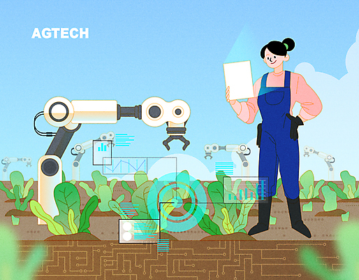 전신 여자 허리손 농업 일러스트 하늘 한명 서기 들기 성인 농사 농부 스마트 배추 배추밭 로봇팔 자동화 자동화기기 홀로그램 성인여자한명만 스마트팜 어그테크 국내일러스트 AI파일 직업 1 산업 포즈 컨셉 밭 채소 모션 사람 농장 기계 로봇 여자한명만 성인여자만 파일형식 벡터