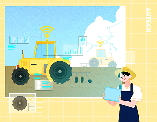 구름 남자 밭 농업 일러스트 하늘 한명 들기 상반신 성인 농사 운전 농부 스마트 와이파이 경운기 편리함 연동 원격 원격조종 홀로그램 성인남자한명만 스마트팜 어그테크 국내일러스트 AI파일 자연요소 직업 1 산업 컨셉 모션 사람 농장 농기계 무선인터넷 남자한명만 성인남자만 파일형식 벡터