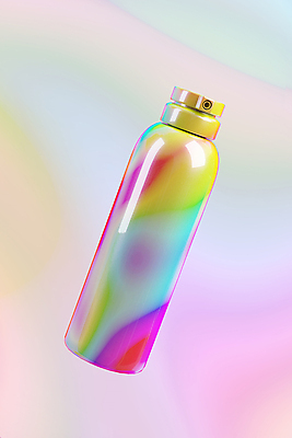 PSD 편집 편집이미지 사람없음 컬러풀 3D 화장품 디지털합성 오브젝트 스프레이 공병 홀로그램 편집소스 편집3D 컬러 뷰티 병_담는 파일형식