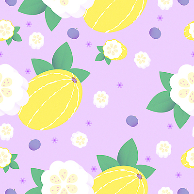 꽃 잎 패턴 일러스트 단면 사람없음 여름 보라색 패턴백그라운드 블루베리 참외 파스텔톤 국내일러스트 AI파일 식물 계절 컬러 백그라운드 무늬 과일 파일형식 벡터