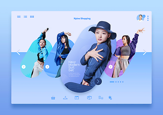 PSD 템플릿 모자 여자 포즈 웹템플릿 정장 여러명 상반신 20대 성인 파란색 손들기 한국인 쇼핑몰 온라인쇼핑 UI 성인여자만 스트리트패션 이미지템플릿 잡화 옷 패션 컬러 다수 모션 사람 동양인 청년 쇼핑 온라인 여자만 성인만 파일형식