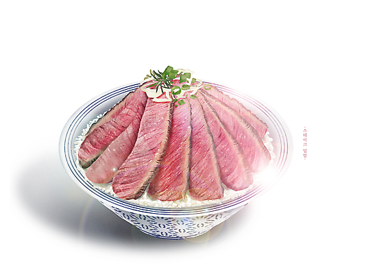 PSD 그릇 채소 일러스트 고추 양파 스테이크 사람없음 덮밥 어린잎 국내일러스트 식기 음식 잎 서양음식 파일형식