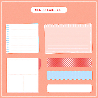디자인 점선 분홍색 일러스트 프레임 사람없음 세트 라벨 다이어리 물방울무늬 줄무늬 메모지 심플 파스텔 줄노트 메모노트 마스킹테이프 다꾸 국내일러스트 AI파일 선 컬러 무늬 학용품 사무용품 공책 테이프 신조어 약어 파일형식 벡터