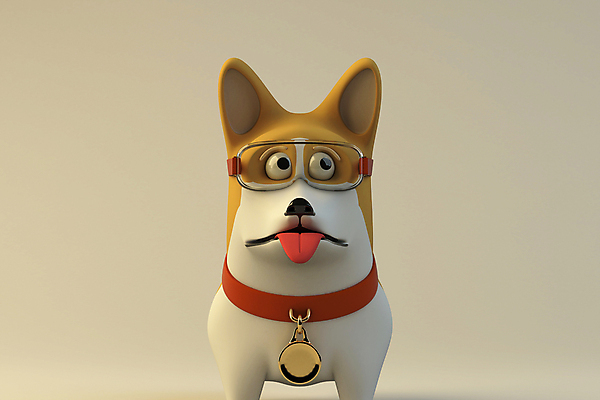 PSD 편집 편집이미지 한마리 응시 반려견 고글 3D캐릭터 사람없음 3D 강아지 디지털합성 메롱 개캐릭터 개목걸이 편집소스 반려동물인식표 편집3D 캐릭터 1 시선 동물캐릭터 모션 반려동물 개 애견용품 파일형식 반려용품