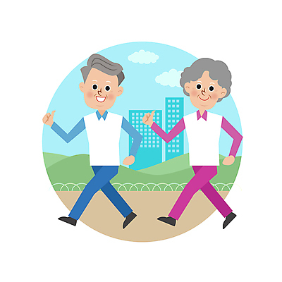 전신 구름 공원 여자 할아버지 노년 남자 할머니 일러스트 빌딩 두명 건물 달리기 운동 걷기 건강관리 따봉 유산소운동 노후건강 치매 노인만 치매예방 국내일러스트 AI파일 자연요소 건축물 공공시설 모션 건강 관리 사람 성인 노후 최고 질병 예방 성인만 파일형식 벡터