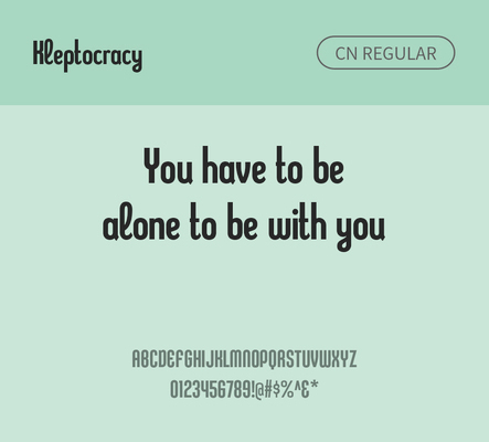 알파벳 영어 폰트 사람없음 OTF 레귤러체 낱개폰트 설치폰트 디자인서체 영문폰트 Typodermic_서체 kleptocracy_서체 kleptocracycn_서체 문자 파일형식