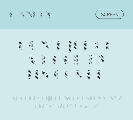 알파벳 영어 폰트 사람없음 OTF 낱개폰트 설치폰트 디자인서체 영문폰트 Typodermic_서체 manbow_서체 문자 파일형식