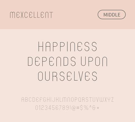 알파벳 영어 폰트 사람없음 OTF 낱개폰트 설치폰트 디자인서체 영문폰트 Typodermic_서체 mexcellent_서체 문자 파일형식