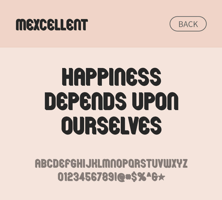 알파벳 영어 폰트 사람없음 OTF 낱개폰트 설치폰트 디자인서체 영문폰트 Typodermic_서체 mexcellent_서체 문자 파일형식