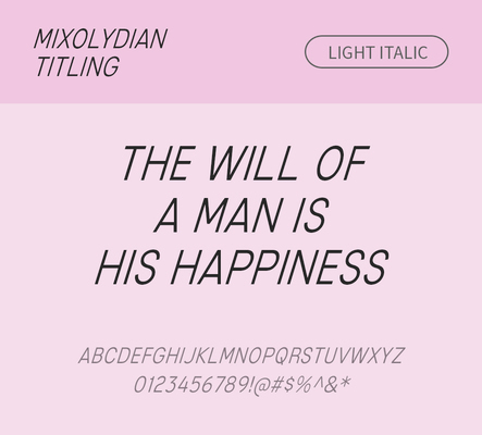 알파벳 영어 폰트 사람없음 OTF 라이트체 낱개폰트 설치폰트 디자인서체 영문폰트 Typodermic_서체 산세리프체 이탤릭체 mixolydiantitling_서체 문자 파일형식