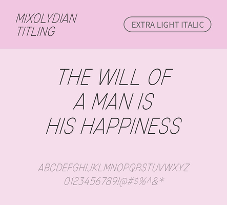 알파벳 영어 폰트 사람없음 OTF 라이트체 낱개폰트 설치폰트 디자인서체 영문폰트 Typodermic_서체 산세리프체 이탤릭체 mixolydiantitling_서체 문자 파일형식