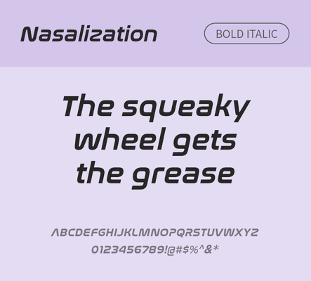 알파벳 영어 폰트 사람없음 OTF 볼드체 낱개폰트 설치폰트 디자인서체 영문폰트 Typodermic_서체 산세리프체 이탤릭체 nasalization_서체 문자 파일형식