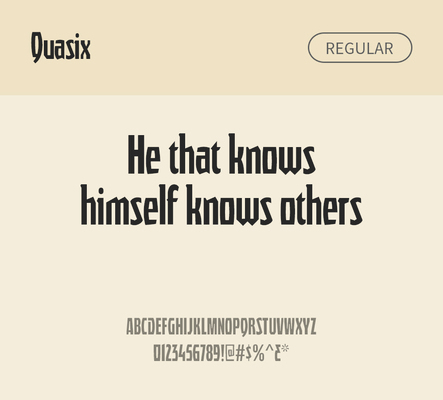 알파벳 영어 폰트 사람없음 OTF 레귤러체 낱개폰트 설치폰트 디자인서체 영문폰트 Typodermic_서체 quasix_서체 문자 파일형식