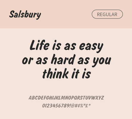 알파벳 영어 폰트 사람없음 필기체 OTF 레귤러체 낱개폰트 설치폰트 디자인서체 영문폰트 Typodermic_서체 salsbury_서체 문자 파일형식