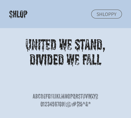 알파벳 영어 폰트 사람없음 OTF 낱개폰트 설치폰트 디자인서체 영문폰트 Typodermic_서체 shlop_서체 문자 파일형식