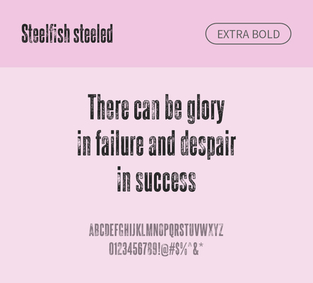 알파벳 영어 폰트 사람없음 OTF 낱개폰트 설치폰트 디자인서체 영문폰트 엑스트라볼드체 Typodermic_서체 산세리프체 steelfish_서체 steelfishsteeled_서체 문자 파일형식