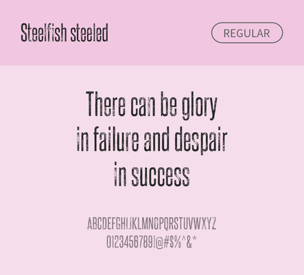 알파벳 영어 폰트 사람없음 OTF 레귤러체 낱개폰트 설치폰트 디자인서체 영문폰트 Typodermic_서체 산세리프체 steelfish_서체 steelfishsteeled_서체 문자 파일형식