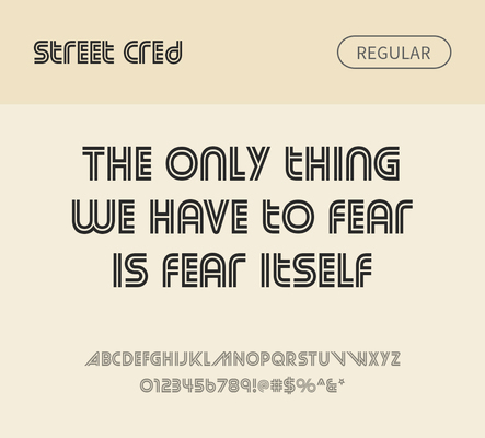 알파벳 영어 폰트 사람없음 OTF 레귤러체 낱개폰트 설치폰트 디자인서체 영문폰트 Typodermic_서체 streetcred_서체 문자 파일형식