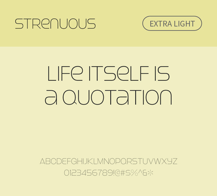 알파벳 영어 폰트 사람없음 OTF 라이트체 낱개폰트 설치폰트 디자인서체 영문폰트 Typodermic_서체 strenuous_서체 문자 파일형식