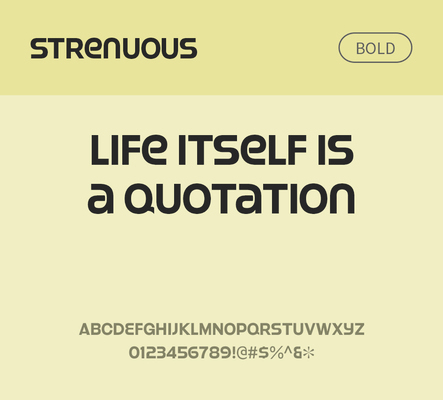 알파벳 영어 폰트 사람없음 OTF 볼드체 낱개폰트 설치폰트 디자인서체 영문폰트 Typodermic_서체 strenuous_서체 문자 파일형식