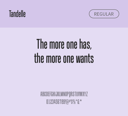 알파벳 영어 폰트 사람없음 OTF 레귤러체 낱개폰트 설치폰트 디자인서체 영문폰트 Typodermic_서체 산세리프체 tandelle_서체 문자 파일형식