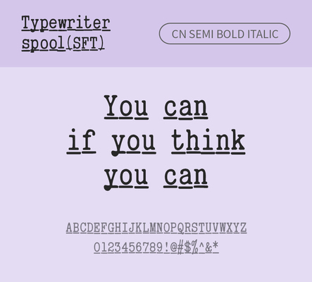 알파벳 영어 폰트 사람없음 OTF 낱개폰트 설치폰트 디자인서체 세미볼드체 영문폰트 Typodermic_서체 이탤릭체 활자체 typewriterspoolsft_서체 typewriterspoolsftcn_서체 문자 파일형식