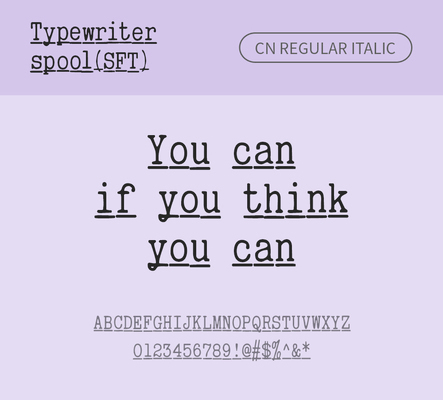 알파벳 영어 폰트 사람없음 OTF 레귤러체 낱개폰트 설치폰트 디자인서체 영문폰트 Typodermic_서체 이탤릭체 활자체 typewriterspoolsft_서체 typewriterspoolsftcn_서체 문자 파일형식