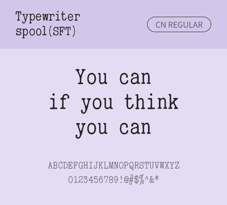 알파벳 영어 폰트 사람없음 OTF 레귤러체 낱개폰트 설치폰트 디자인서체 영문폰트 Typodermic_서체 활자체 typewriterspoolsft_서체 typewriterspoolsftcn_서체 문자 파일형식