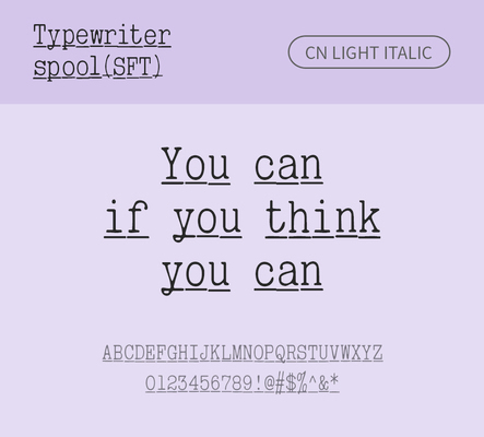 알파벳 영어 폰트 사람없음 OTF 라이트체 낱개폰트 설치폰트 디자인서체 영문폰트 Typodermic_서체 이탤릭체 활자체 typewriterspoolsft_서체 typewriterspoolsftcn_서체 문자 파일형식