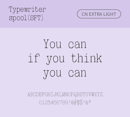 알파벳 영어 폰트 사람없음 OTF 라이트체 낱개폰트 설치폰트 디자인서체 영문폰트 Typodermic_서체 활자체 typewriterspoolsft_서체 typewriterspoolsftcn_서체 문자 파일형식