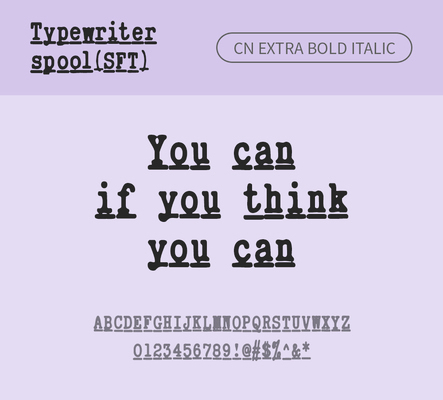 알파벳 영어 폰트 사람없음 OTF 낱개폰트 설치폰트 디자인서체 영문폰트 엑스트라볼드체 Typodermic_서체 이탤릭체 활자체 typewriterspoolsft_서체 typewriterspoolsftcn_서체 문자 파일형식