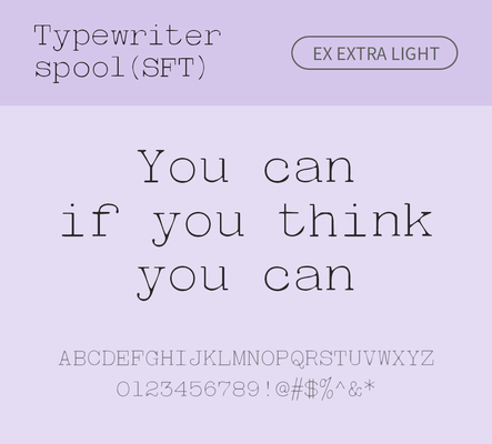 알파벳 영어 폰트 사람없음 OTF 라이트체 낱개폰트 설치폰트 디자인서체 영문폰트 Typodermic_서체 활자체 typewriterspoolsft_서체 typewriterspoolsftex_서체 문자 파일형식