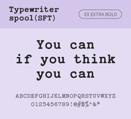 알파벳 영어 폰트 사람없음 OTF 낱개폰트 설치폰트 디자인서체 영문폰트 엑스트라볼드체 Typodermic_서체 활자체 typewriterspoolsft_서체 typewriterspoolsftex_서체 문자 파일형식