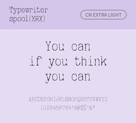 알파벳 영어 폰트 사람없음 OTF 라이트체 낱개폰트 설치폰트 디자인서체 영문폰트 Typodermic_서체 활자체 typewriterspoolxrx_서체 typewriterspoolxrxcn_서체 문자 파일형식