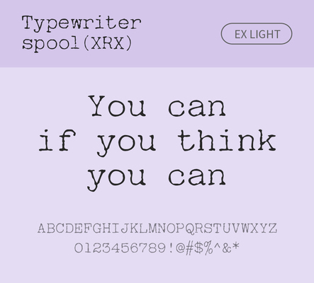 알파벳 영어 폰트 사람없음 OTF 라이트체 낱개폰트 설치폰트 디자인서체 영문폰트 Typodermic_서체 활자체 typewriterspoolxrx_서체 typewriterspoolxrxex_서체 문자 파일형식