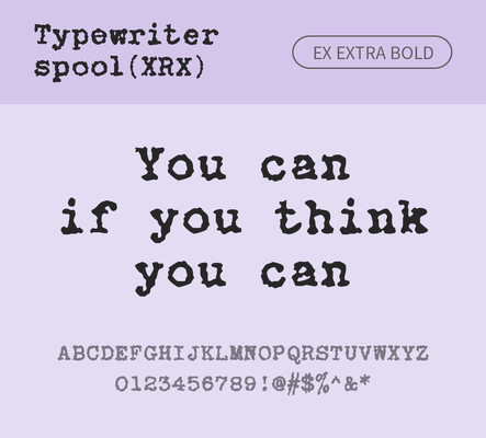 알파벳 영어 폰트 사람없음 OTF 낱개폰트 설치폰트 디자인서체 영문폰트 엑스트라볼드체 Typodermic_서체 활자체 typewriterspoolxrx_서체 typewriterspoolxrxex_서체 문자 파일형식