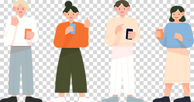 전신 편집 편집이미지 여자 남자 미소 웃음 들기 누끼 여러명 성인 스마트폰 손들기 가리킴 PNG 성인만 편집소스 다수 모션 표정 사람 손짓 핸드폰 스마트기기 파일형식
